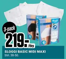 ÖoB SLOGGI BASIC MIDI MAXI, SEK 219 erbjuda