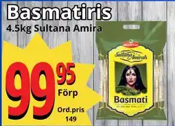 Supergrossen Basmatiris, SEK 99.95 erbjuda
