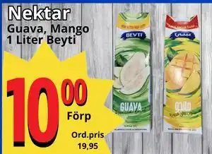 Supergrossen Nektar, SEK 10 erbjuda