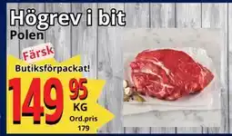 Supergrossen Högrev i bit, SEK 149.95 erbjuda