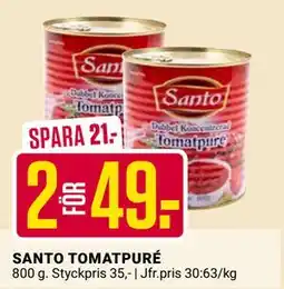 ÖoB SANTO TOMATPURÉ, SEK 49 erbjuda
