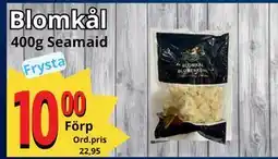 Supergrossen Blomkål, SEK 10 erbjuda