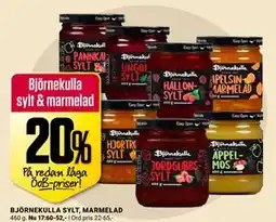 ÖoB Björnekulla sylt & marmelad, SEK 52 erbjuda