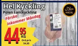 Supergrossen Hel Kyckling, SEK 44.95 erbjuda