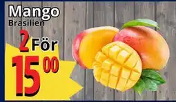 Supergrossen Mango, SEK 15 erbjuda