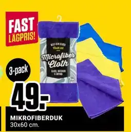 ÖoB MIKROFIBERDUK, SEK 49 erbjuda