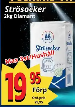 Supergrossen Strösocker, SEK 19.95 erbjuda