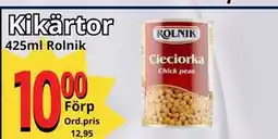 Supergrossen Kikärtor, SEK 10 erbjuda