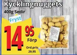 Supergrossen Kycklingnuggets, SEK 14.95 erbjuda