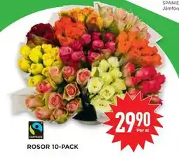 Willys ROSOR 10-PACK, SEK 29.9 erbjuda