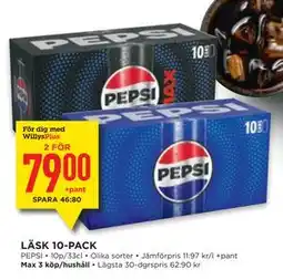 Willys LÄSK 10-PACK, Medlemspris erbjuda