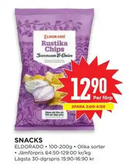 Willys SNACKS, SEK 12.9 erbjuda