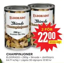 Willys CHAMPINJONER, SEK 22 erbjuda
