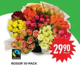 Willys Hemma ROSOR 10-PACK, SEK 29.9 erbjuda