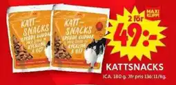 ICA Maxi ICA Kattsnacks erbjuda
