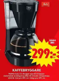 ICA Maxi Kaffebryggare erbjuda