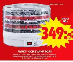 ICA Maxi Frukt- och svamptork erbjuda