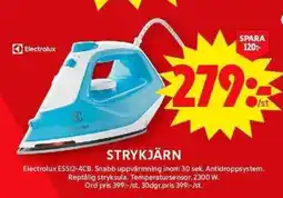 ICA Maxi Electrolux Strykjärn erbjuda