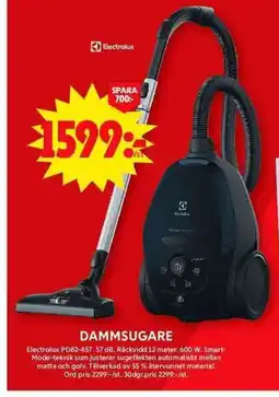 ICA Maxi Electrolux Dammsugare erbjuda