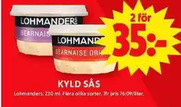 ICA Maxi LOHMANDERS Kyld sås erbjuda