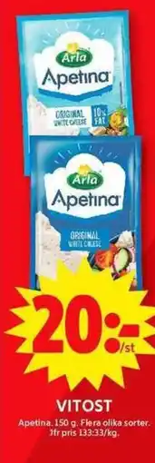 ICA Maxi ARLA Vitost erbjuda