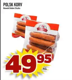Din Mat Polsk korv erbjuda