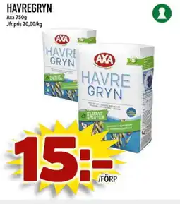 Din Mat AXA Havregryn erbjuda