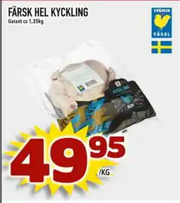 Din Mat GARANT Färsk hel kyckling erbjuda