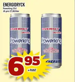 Din Mat Powerking Energidryck erbjuda