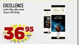 Din Mat LINDT Excellence erbjuda