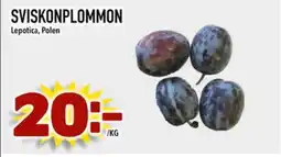 Din Mat Sviskonplommon erbjuda