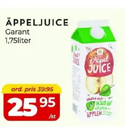 Matrix Butikerna GARANT Äppeljuice erbjuda