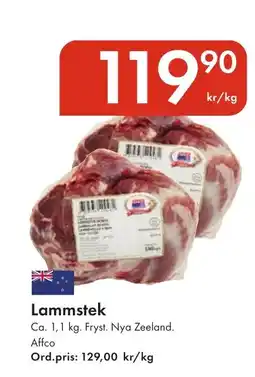 Snabbgross Lammstek erbjuda