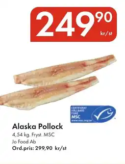 Snabbgross Alaska Pollock erbjuda