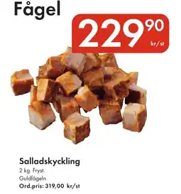 Snabbgross Salladskyckling erbjuda