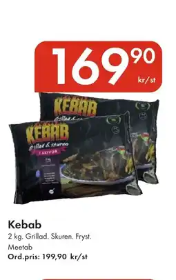 Snabbgross Kebab erbjuda