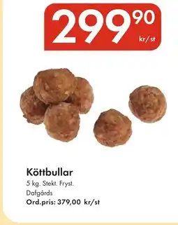 Snabbgross Köttbullar erbjuda
