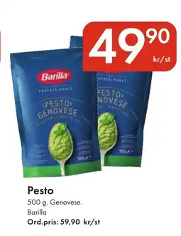 Snabbgross BARILLA Pesto erbjuda