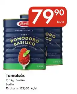 Snabbgross BARILLA Tomatsås erbjuda