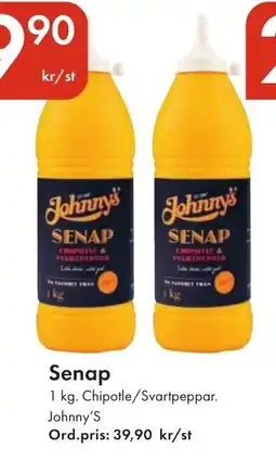 Snabbgross Johnny's Senap erbjuda