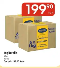 Snabbgross BARILLA Tagliatelle erbjuda