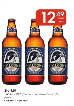 Snabbgross FALCON Starköl erbjuda