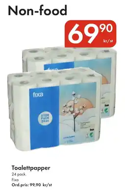 Snabbgross FIXA Toalettpapper erbjuda
