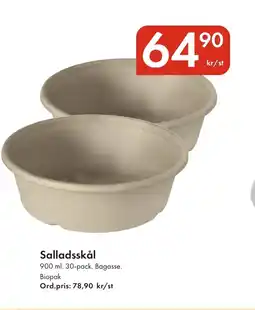 Snabbgross Salladsskål erbjuda