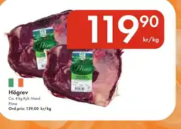 Snabbgross Högrev erbjuda