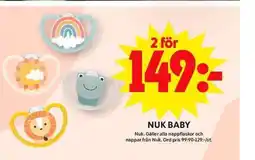 ICA Maxi NUK BABY erbjuda