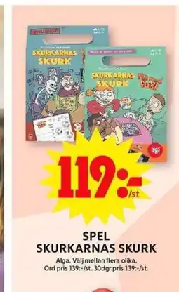 ICA Maxi SPEL SKURKARNAS SKURK erbjuda