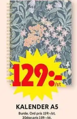 ICA Maxi KALENDER A5 erbjuda