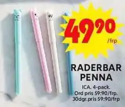 ICA Maxi RADERBAR PENNA erbjuda