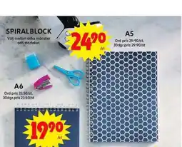 ICA Maxi SPIRALBLOCK erbjuda